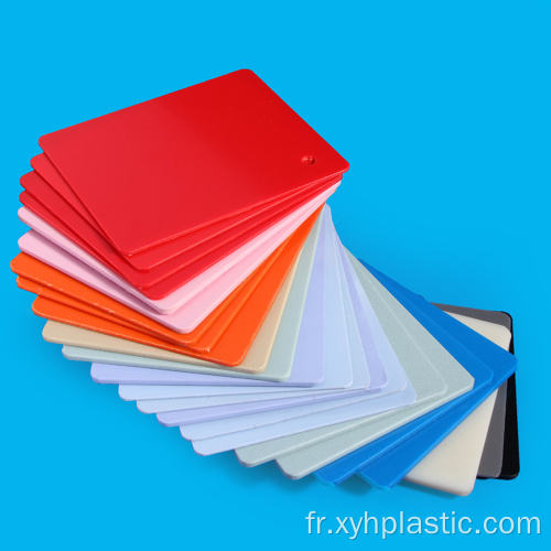 Feuille de plastique ABS 1/2"Avec un prix raisonnable